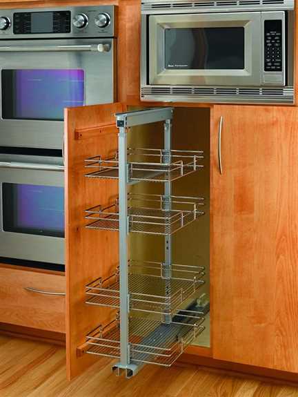 Medium Pullout Pantry 14-3/4" Width